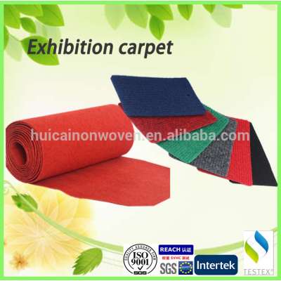 Polyester Needle Punch Velour Exhibition Carpet For Wedding,Cosino,Show, Car ,Hotel And Other Places