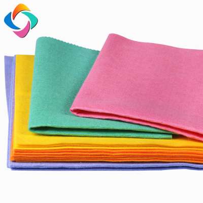 Nonwoven viscose polyester cleaning jumbo cloth